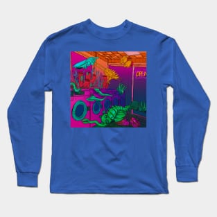 cambrian era laundromat Long Sleeve T-Shirt